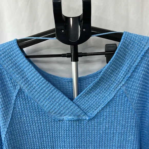 Free People Westend Thermal Long Sleeve Top Sz S - Picture 9 of 10